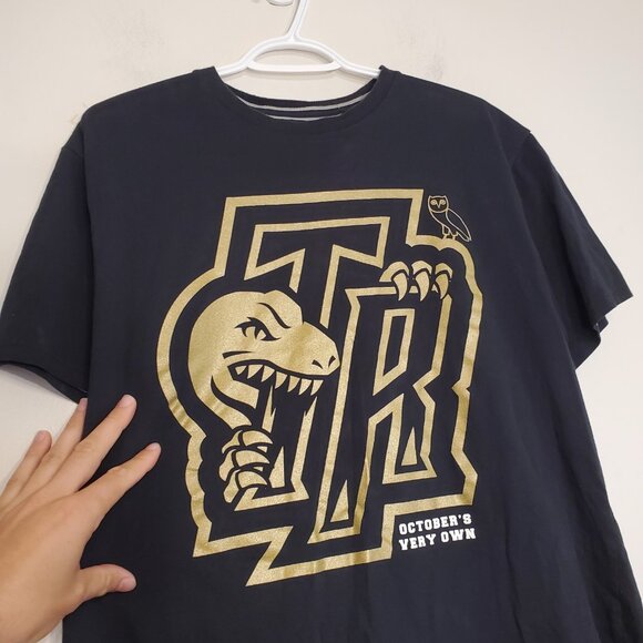 October's Very Own Toronto Raptors Mitchell and Ness shirt black size XL - Picture 3 of 9